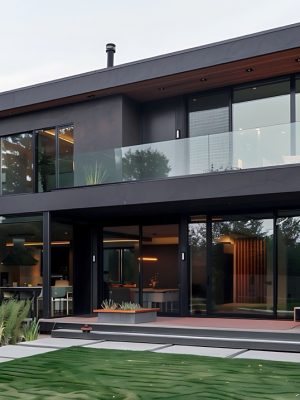 Urban Modern Home with Minimal Landscaping